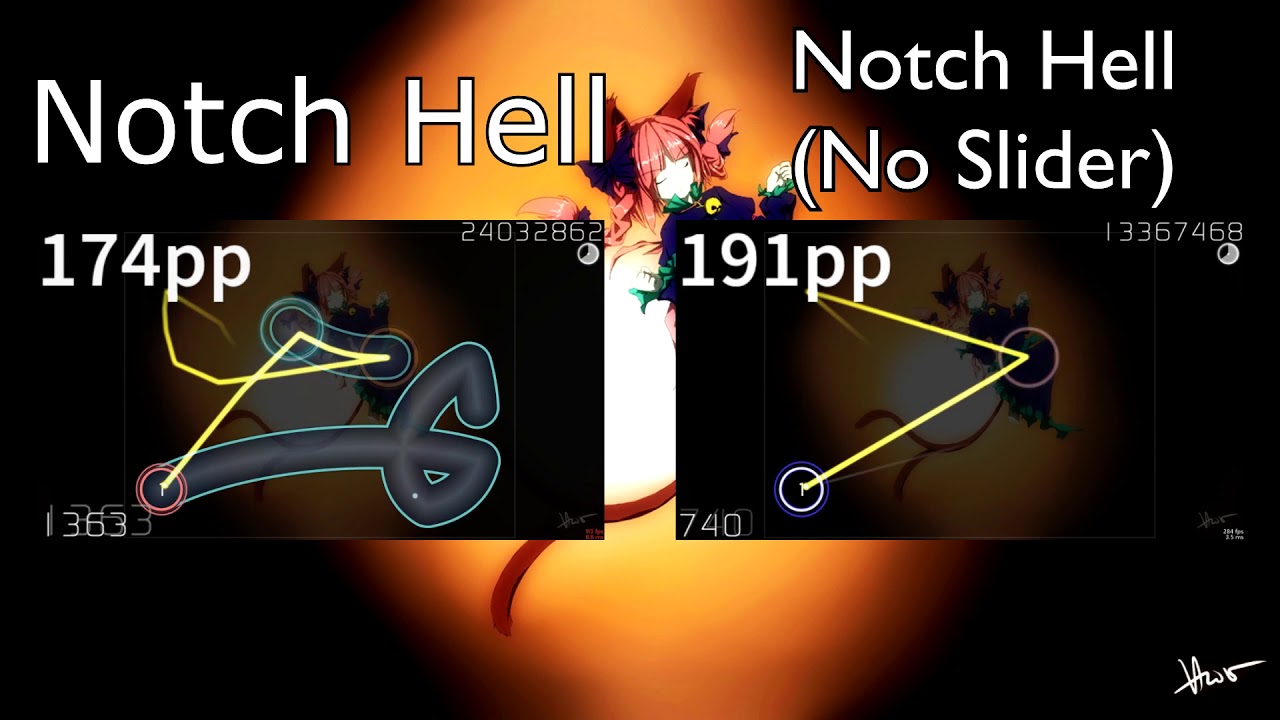 Circles vs Sliders | Halozy - Kikoku Doukoku Jigokuraku [Notch Hell] (Hollow Wings)