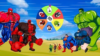 Rescue SHE HULK Family \& SPIDER GIRL, SUPER GIRL vs HULK MONSTER : Who Is The King Of Super Heroes ?