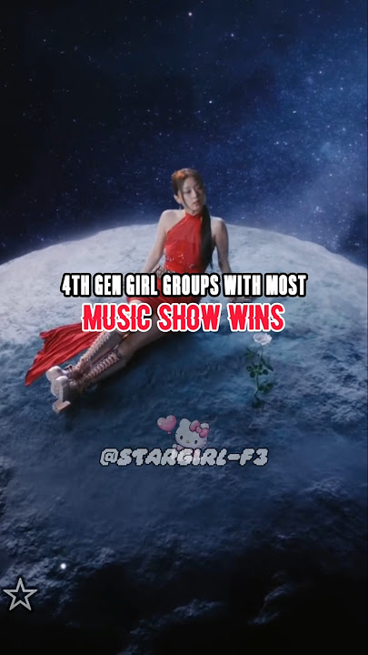 4th gen girl groups with most music show wins˖ ݁𖥔 ݁˖   𐙚   ˖ ݁𖥔 ݁˖#ive#kpop#yujin