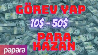 Görev Yap 10-50 Para Pazan Internetten Para Kazanma