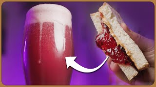 I brewed the MOST HYPED BEER in the US right now 🥜🍇