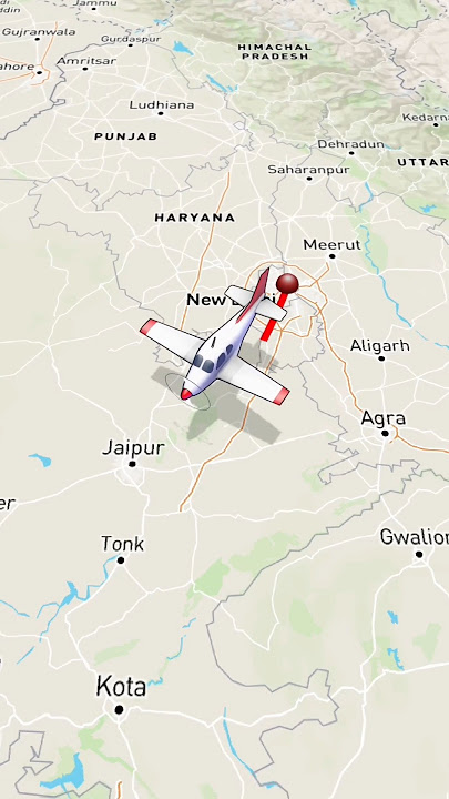 3D Travel Map Animation Video Editing | Map Me Airplane Car Wali Video Kaise Banaye | Travel Editing
