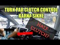 TURN PAR GAADI CONTROL KAISE KARE| HALF CLUTCH driving