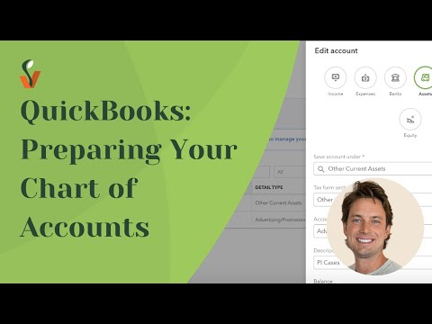 QuickBooks: Preparing Your Chart of Accounts