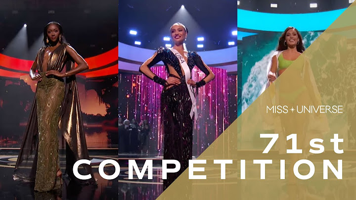 REWATCH the 71st MISS UNIVERSE Competition | FULL SHOW | Miss Universe