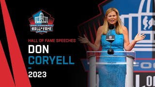 Don Coryells Daughters Full Hall of Fame Speech | 2023 Pro Football Hall of Fame | NFL