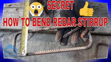 How to Make Stirrup for Column live  video [Manual Bending Step-By-Step Technique]😱