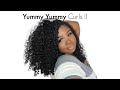#YummyExtensions New Curly Burma Raw Hair | How I Blend Extensions and Natural 4a Hair
