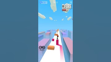 NOOB vs PRO vs HACKER in CUBE SURFER MAX LEVEL - Gameplay - Ikko Fire