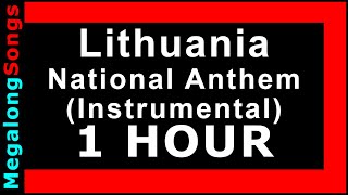 Lietuvos himnas (Lietuva) Lithuanian Anthem (Lithuania) (Instrumental) 🔴 [1 valandą] 🔴 [1 HOUR] ✔️