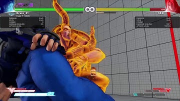 STREET FIGHTER V Necalli Reset combo only in the corner