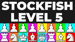 Playing Stockfish Level 5 in Fischer Random