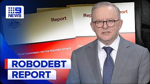 Robodebt royal commission report recommends criminal prosecution﻿s | 9 News Australia