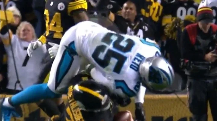 Eric Reid Ejected After Late Hit on Ben Roethlisbe...