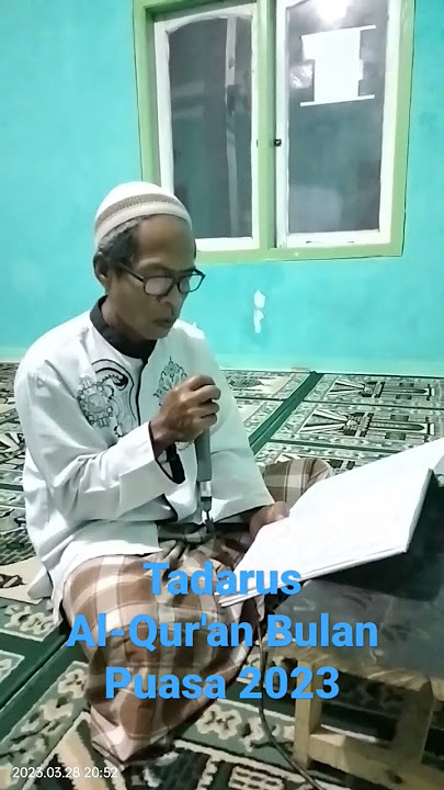 Tadarus Al-Qur'an Di Bulan Puasa -1444H Hari Ke 5