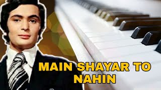 MAIN SHAYAR TO NAHIN || keyboard cover by SPARSH CHOUDHARY screenshot 3
