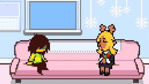 DELTARUNE Chapter 4 - P R O C E E D (Weird Route Scene) (ORIGINAL VERSION)