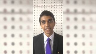 A.H.T Eranga De Silva, Asia-Pacific Speak Out for Engineering competition 2014