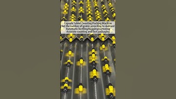 Capsule tablet counting and packaging machine #capsulepacking