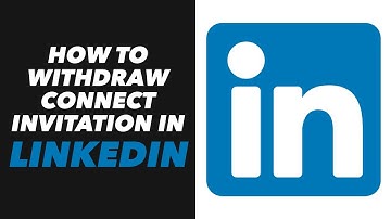 How to Withdraw Connect Invitation in LinkedIn - LinkedIn App Withdraw Connect Invitation Tutorial