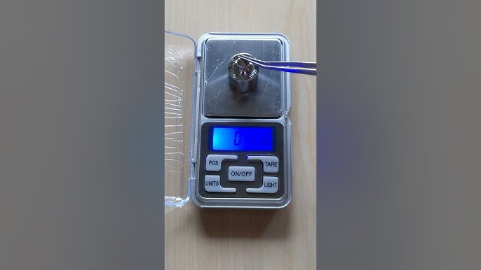 WEIGHTMAN Milligram Scale 50g / 0.001g, Reloading Scale Touch