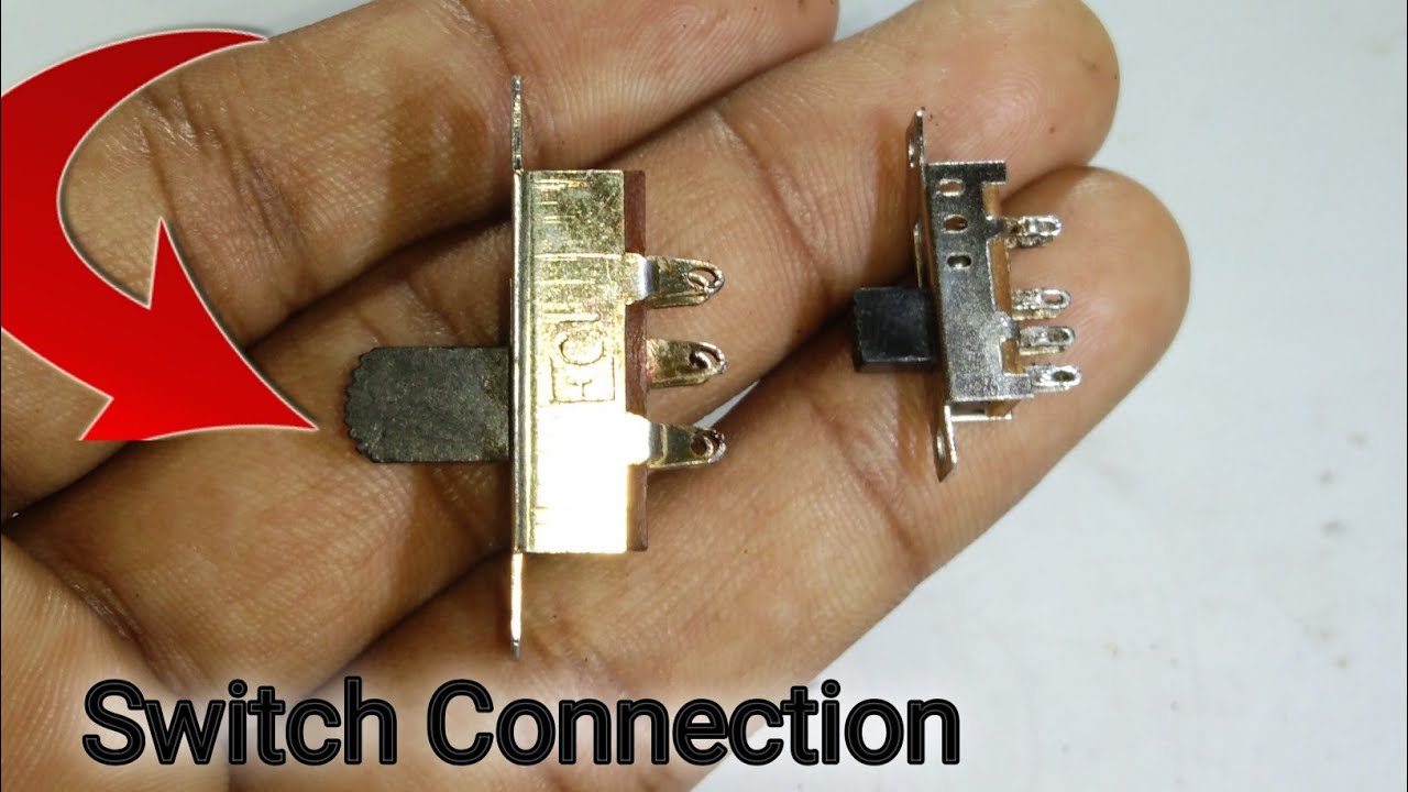 DPDT Switch Connection | 6 Pin Switch Connection | 8 Pin Switch Connection