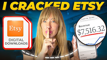 How I Scaled a New Etsy Shop to $7,516 Selling Digital Downloads