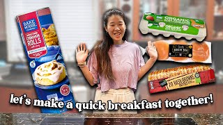 Let's make a QUICK breakfast together that my family LOVES!