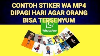 VIDEO MP4 BUAT UCAPAN SELAMAT PAGI DI WA