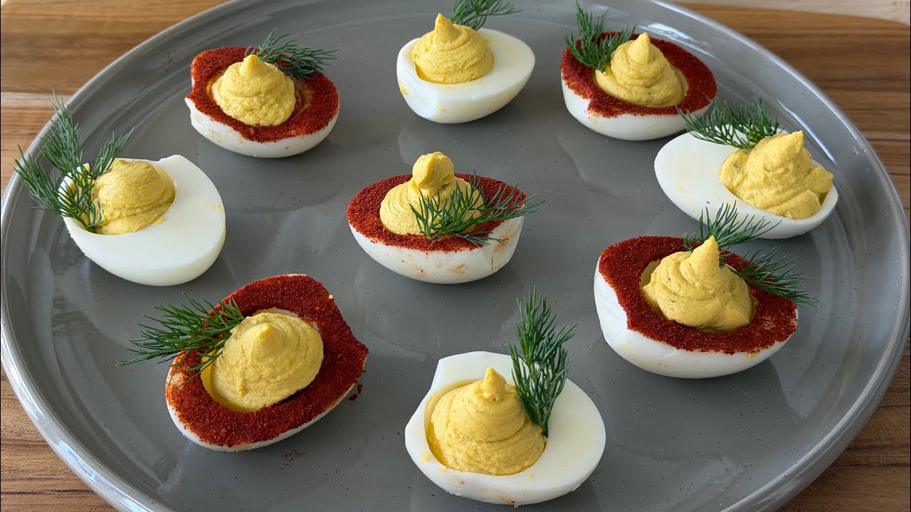 Creamy Deviled Eggs with Pickles | Simple & So Good