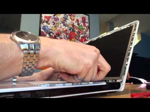 Laptop Screen Replacement / How To Replace Laptop Screen Sony Vaio SVE141