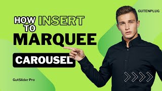 Information Marquee: How to insert marquee carousel News