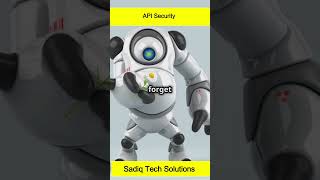 🚀 Master API Security in 60 Seconds! 🛡️ #sadiqtechsolutions #softwaredevelopment #apisecurity