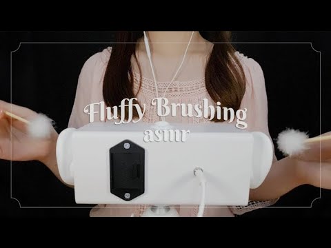 양쪽동시 솜털 귀청소 ASMR🌙 1hour ASMR binaural Ear brushing   no talking