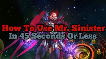 How To Use Mr. Sinister | Buffed | Awesome Degen Damage