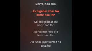dil teri deewangi me kho gya hai (karaoke)
