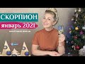 СКОРПИОН январь 2021: таро расклад (гороскоп) на ЯНВАРЬ от Анны Ефремовой