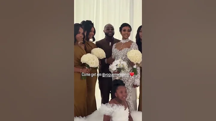 Davido and Chioma Adeleke white wedding in Miami #chivido2025 #chivido24 #davido #music #001 #naija