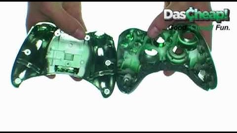 Unboxing Video of Chrome Green Xbox 360 Controller Shell