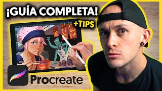 Cómo DIBUJAR en PROCREATE ⚡✍  El Tutorial DEFINITIVO!!! (+Tips)