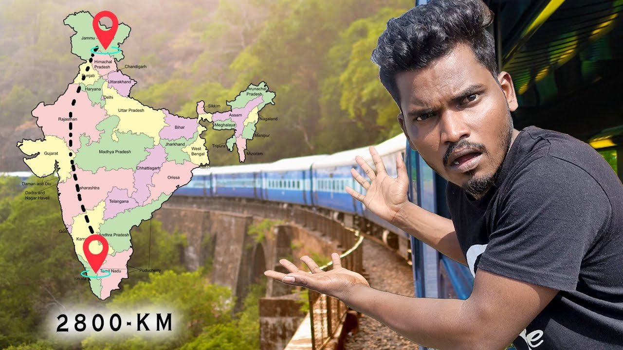 34 Hours Longest Train Traveling Challenge 😴.... 