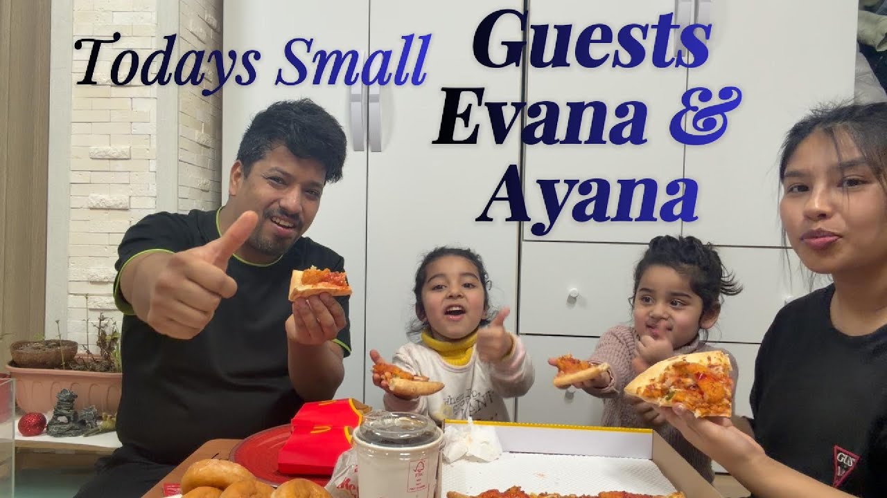 Our Small lovely Guest Evana & Ayana❤️❤️❤️