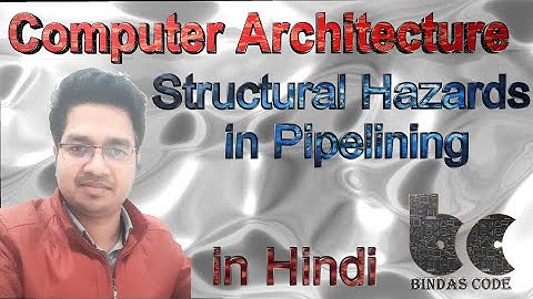 24.3. Structural Hazards in Hindi - Pipelining Hazard - Computer Architecture