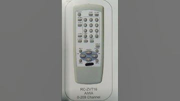 TV remote AIWA