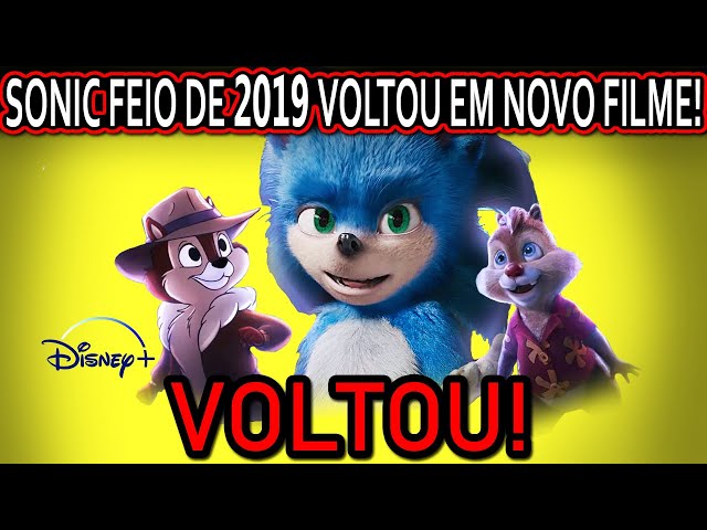 SONIC FEIO DE 2019 VOLTA EM FILME NOVO OFICIAL (MEU DEUS!)(TICO E