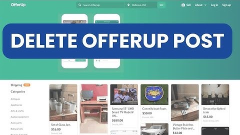 How to Delete Offerup Post 2024?