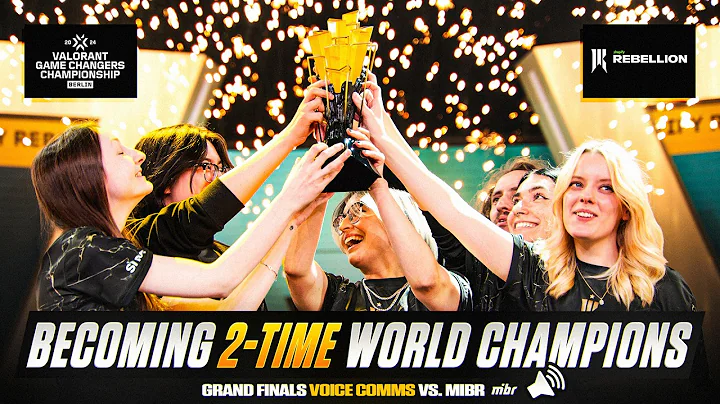 How it sounds to win the VCT Game Changers Championship, again | Shopify Rebellion vs MIBR