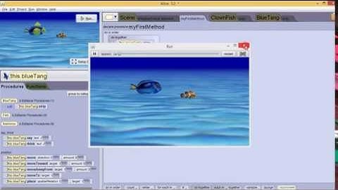 Tutorial Alice 3 : Cara Membuat Animasi Ikan