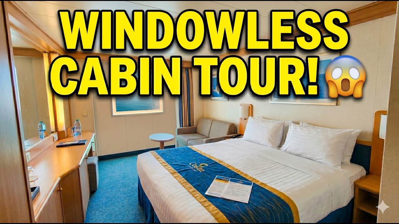 Costa Serena INTERIOR Cabin Tour 🚢 | Clean & Ready for Check-in!