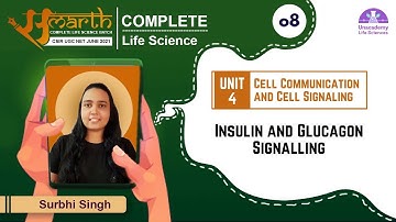 6:00 PM - Samarth | CSIR | Life Science by Surbhi Singh | Insulin and Glucagon Signalling